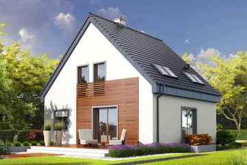  Projekt domu Adriana II (WRC2070) - projekt domu parterowego z poddaszem - Zdjęcie 1