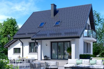  Projekt domu APS 199 (LUA1262) - projekt domu parterowego z poddaszem - Zdjęcie 2