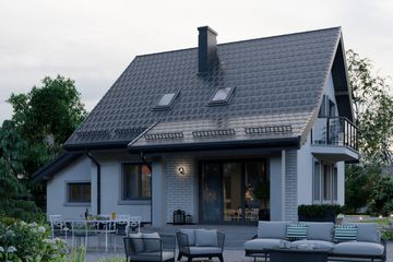  Projekt domu APS 199 (LUA1262) - projekt domu parterowego z poddaszem - Zdjęcie 4