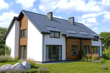  Projekt domu Wygodny (GDA1017) - projekt domu parterowego z poddaszem - Zdjęcie 2