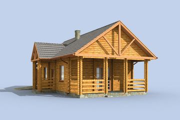  Projekt domu Montevideo bale (SLN1475) - projekt domu parterowego - Zdjęcie 4