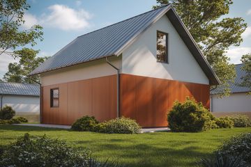  Projekt garażu G41 - Budynek garażowo - gospodarczy (PRA1046) - projekt garażu parterowego - Zdjęcie 2