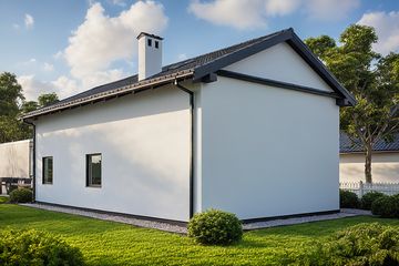  Projekt garażu G50 - Budynek garażowo - gospodarczy (PRA1057) - projekt garażu parterowego - Zdjęcie 2