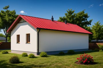  Projekt garażu G47 - Budynek garażowo - gospodarczy (PRA1059) - projekt garażu parterowego - Zdjęcie 2