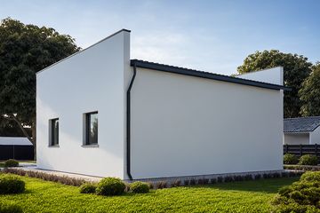  Projekt garażu G49 - Budynek garażowy (PRA1061) - projekt garażu parterowego - Zdjęcie 2