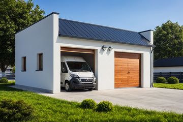  Projekt garażu G49 - Budynek garażowy (PRA1061) - projekt garażu parterowego - Zdjęcie 1