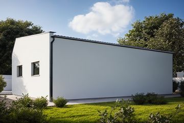  Projekt garażu G52 - Budynek garażowy (PRA1063) - projekt garażu parterowego - Zdjęcie 2