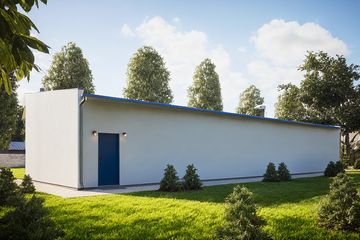  Projekt magazynu G61 - Budynek magazynowy (PRA1072) - projekt magazynu parterowego - Zdjęcie 2