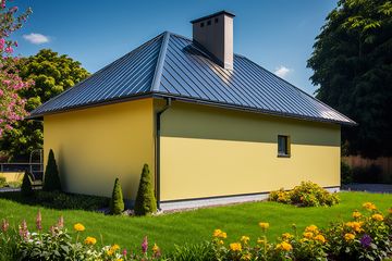  Projekt garażu G85 - Budynek garażowo - gospodarczy (PRA1099) - projekt garażu parterowego - Zdjęcie 2