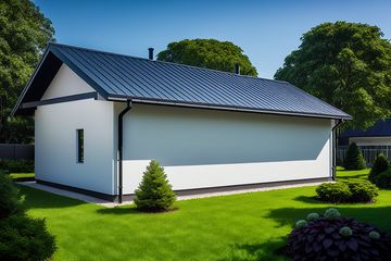  Projekt garażu G86 - Budynek garażowy (PRA1100) - projekt garażu parterowego - Zdjęcie 2