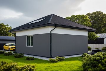  Projekt garażu G87 - Budynek garażowo - gospodarczy (PRA1101) - projekt garażu parterowego - Zdjęcie 2