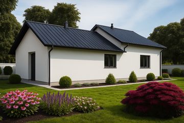  Projekt garażu G88 - Budynek garażowo - gospodarczy (PRA1102) - projekt garażu parterowego - Zdjęcie 2