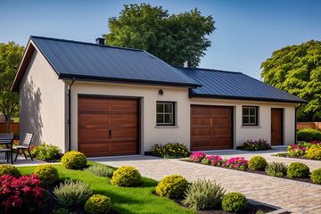  Projekt garażu G88 - Budynek garażowo - gospodarczy (PRA1102) - projekt garażu parterowego - Zdjęcie 1