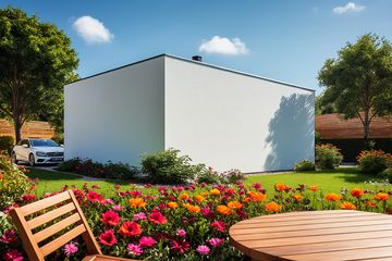  Projekt garażu G100 - Budynek garażowo - gospodarczy (PRA1114) - projekt garażu parterowego - Zdjęcie 2