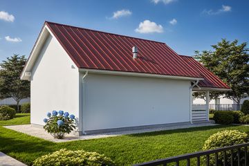  Projekt budynku gospodarczego G105 - Budynek gospodarczy (PRA1119) - projekt budynku parterowego - Zdjęcie 2