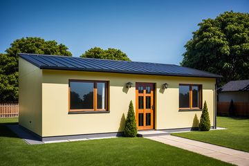  Projekt budynku gospodarczego G109 - Budynek gospodarczy (PRA1123) - projekt budynku parterowego - Zdjęcie 1