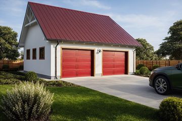  Projekt garażu G110 - Budynek garażowo - gospodarczy (PRA1124) - projekt garażu parterowego - Zdjęcie 1