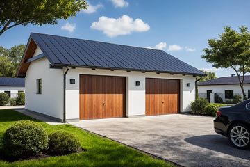  Projekt garażu G113 - Budynek garażowy (PRA1127) - projekt garażu parterowego - Zdjęcie 1