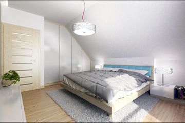  Projekt domu D73 (WAI1149) - projekt domu parterowego z poddaszem - Zdjęcie 10