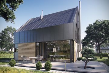  Projekt domu D73 (WAI1149) - projekt domu parterowego z poddaszem - Zdjęcie 4