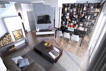  Projekt domu D102B (WAI1154) - projekt domu parterowego z poddaszem - Zdjęcie 6