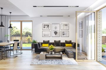  Projekt domu Albatros (WAH1506) - projekt domu parterowego z poddaszem - Zdjęcie 4