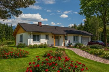  Projekt domu A-108 Dom chmielowa szkieletowy (BBD1044) - projekt domu parterowego - Zdjęcie 4