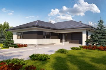  Projekt domu Temida (BSE1023) - projekt domu parterowego - Zdjęcie 1