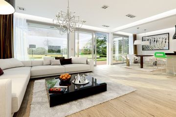  Projekt domu Otwarty 2 (WAH1533) - projekt domu parterowego z poddaszem - Zdjęcie 5