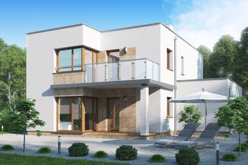  Projekt domu D118 (WAI1170) - projekt domu z pełnym piętrem - Zdjęcie 2