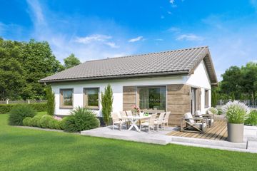  Projekt domu przy Przyjemnej 3 (KRK1300) - projekt domu parterowego - Zdjęcie 2