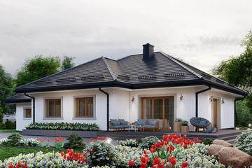  Projekt domu APS 151 + 2G (LUA1268) - projekt domu parterowego - Zdjęcie 4