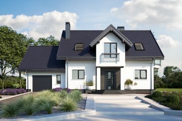  Projekt domu Klara Mobil (1378) (KRD2524) - projekt domu parterowego z poddaszem - Zdjęcie 4