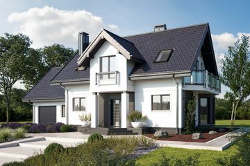  Projekt domu Klara Mobil (1378) (KRD2524) - projekt domu parterowego z poddaszem - Zdjęcie 5