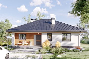  Projekt domu Lena Bobo (1374) (KRD2525) - projekt domu parterowego - Zdjęcie 5