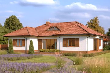  Projekt domu WB-3900 (KRA1016) - projekt domu parterowego - Zdjęcie 1