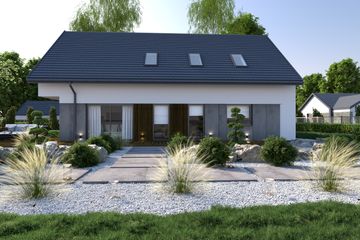  Projekt domu Denver (BBE1007) - projekt domu parterowego z poddaszem - Zdjęcie 2