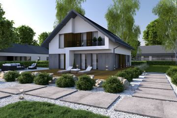  Projekt domu Denver (BBE1007) - projekt domu parterowego z poddaszem - Zdjęcie 3