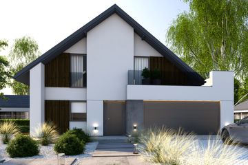  Projekt domu Denver (BBE1007) - projekt domu parterowego z poddaszem - Zdjęcie 1