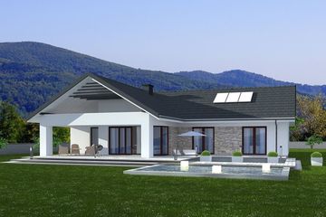  Projekt domu Laredo (BBE1013) - projekt domu parterowego - Zdjęcie 1