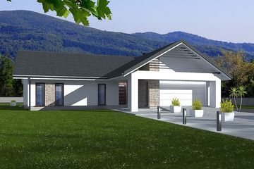  Projekt domu Laredo (BBE1013) - projekt domu parterowego - Zdjęcie 2