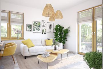  Projekt domu Cynamon (WOF1032) - projekt domu parterowego z poddaszem - Zdjęcie 6