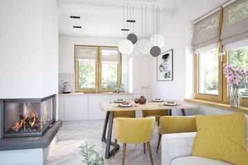  Projekt domu Cynamon (WOF1032) - projekt domu parterowego z poddaszem - Zdjęcie 9