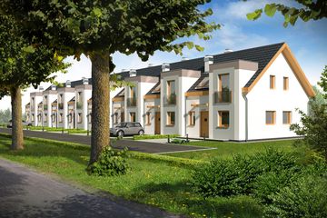  Projekt domu Emilia - segment lewy (WRD1969) - projekt domu parterowego z poddaszem - Zdjęcie 1