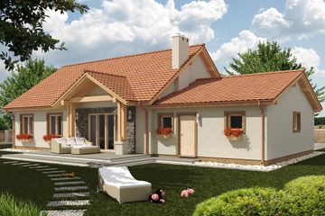  Projekt domu Anita B (WRD1998) - projekt domu parterowego - Zdjęcie 2