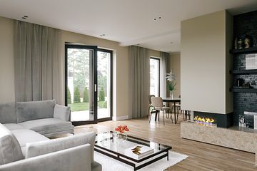  Projekt domu Jagoda (BSA1880) - projekt domu parterowego z poddaszem - Zdjęcie 3