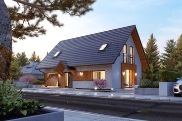  Projekt domu Albit (BSA1891) - projekt domu parterowego z poddaszem - Zdjęcie 6