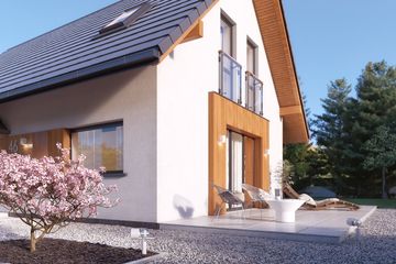  Projekt domu Albit (BSA1891) - projekt domu parterowego z poddaszem - Zdjęcie 5