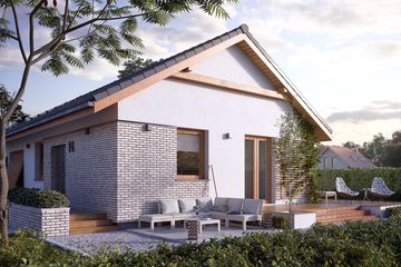  Projekt domu Imbir 2 (BSA1901) - projekt domu parterowego - Zdjęcie 3