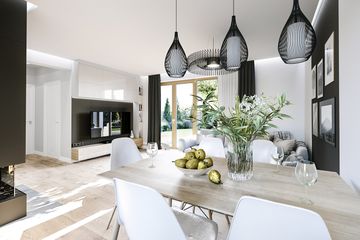  Projekt domu Biedronka (WAH1561) - projekt domu parterowego - Zdjęcie 5